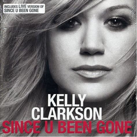 "Since U Been Gone" is a song recorded by American singer Kelly Clarkson from her second studio album, Breakaway (2004). The song, which was written and produced by Max Martin and Lukasz "Dr. Luke" Gottwald , was released as the lead single from Breakaway two weeks before the album was released. 